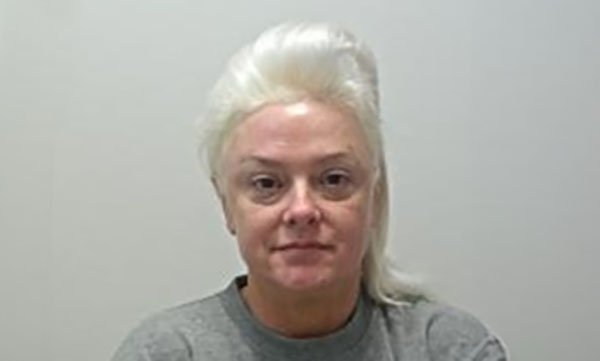 Head shot of Catherine Hudson provided by police, showing her looking directly at the camera with her face expressionless